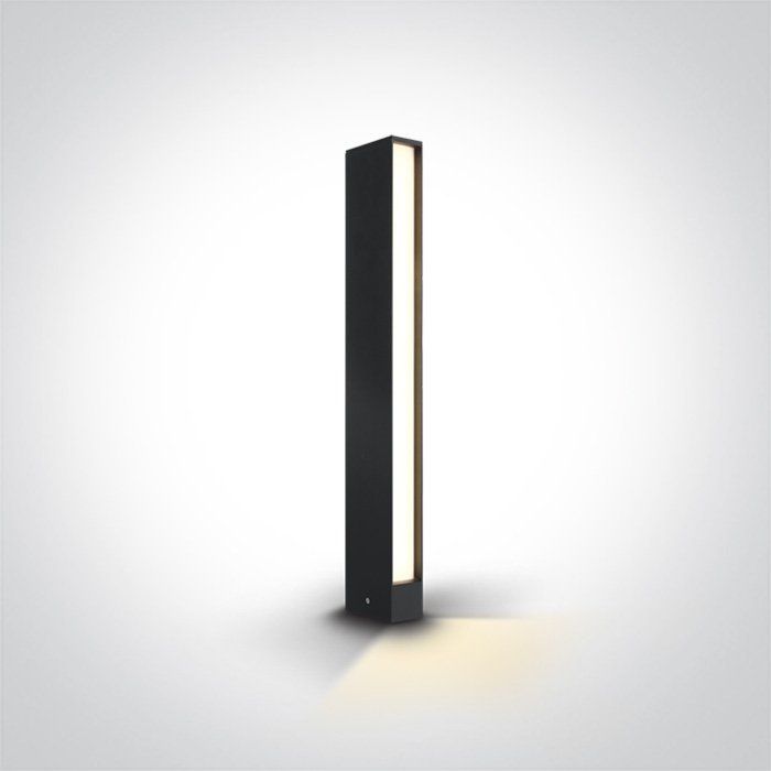67460A/AN/W ANTHRACITE BOLLARD 60cm 8W WW IP54 100-240V – obrázok 1