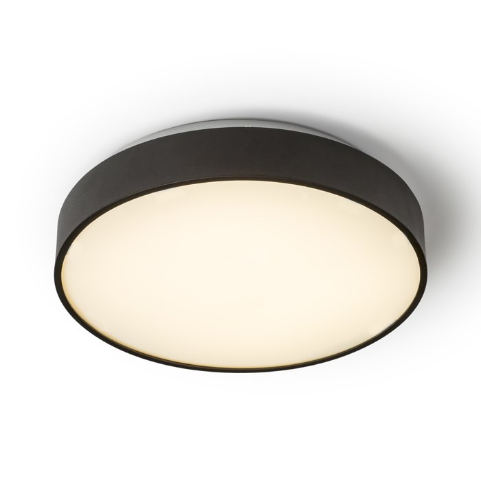 RENDL MENSA R 40 stropná matná čierna 230V LED 28W 3000K – obrázok 1
