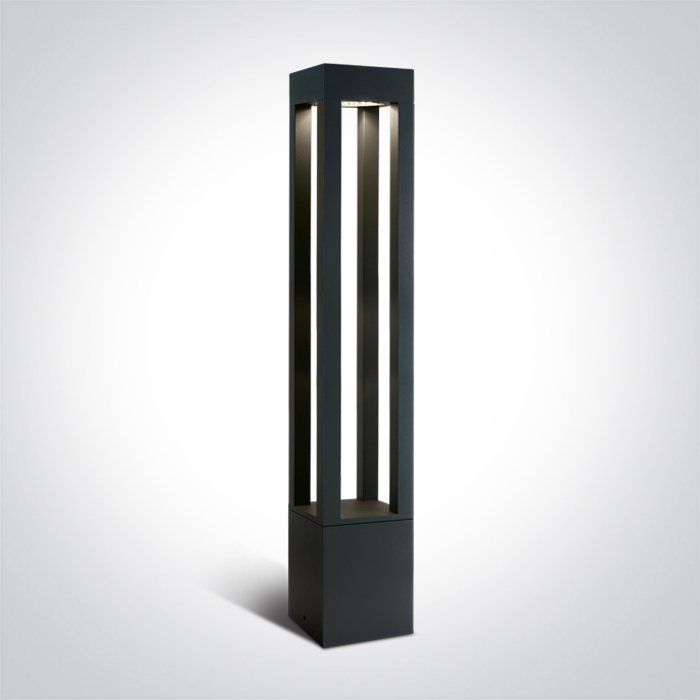 67504A/AN/C ANTHRACITE BOLLARD 90cm 22W CW IP65 230V – obrázok 1