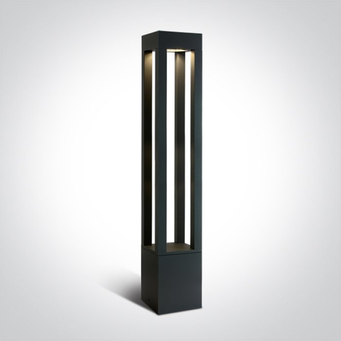 67504A/AN/W ANTHRACITE BOLLARD 90cm 22W WW IP65 230V – obrázok 1