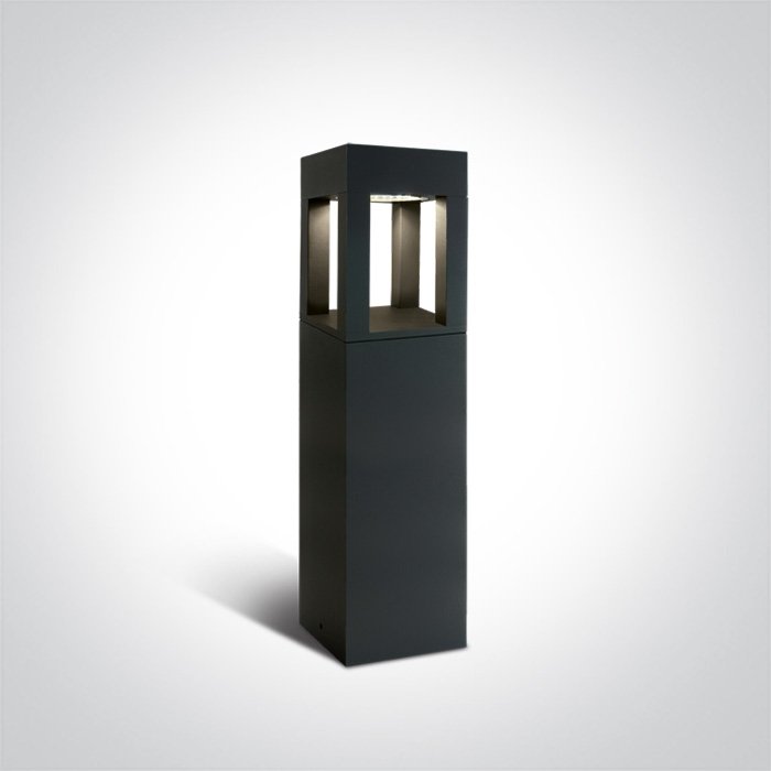 67506/AN/C ANTHRACITE BOLLARD 60cm 22W CW IP65 230V – obrázok 1