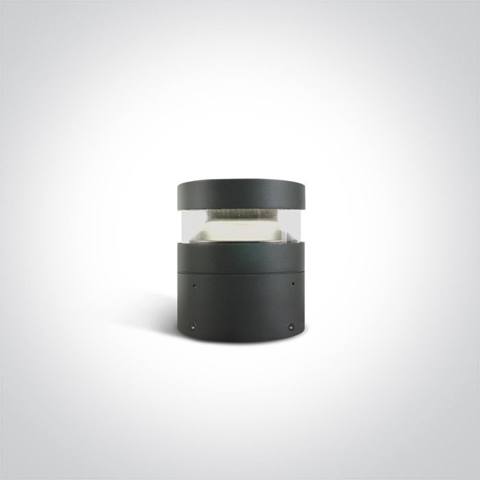 67510/AN/C ANTHRACITE BOLLARD 20cm 20W CW IP65 230V – obrázok 1