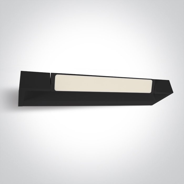 38112C/B/V BLACK BATHROOM / WALL LIGHT 12W CCTV IP44 230V – obrázok 1