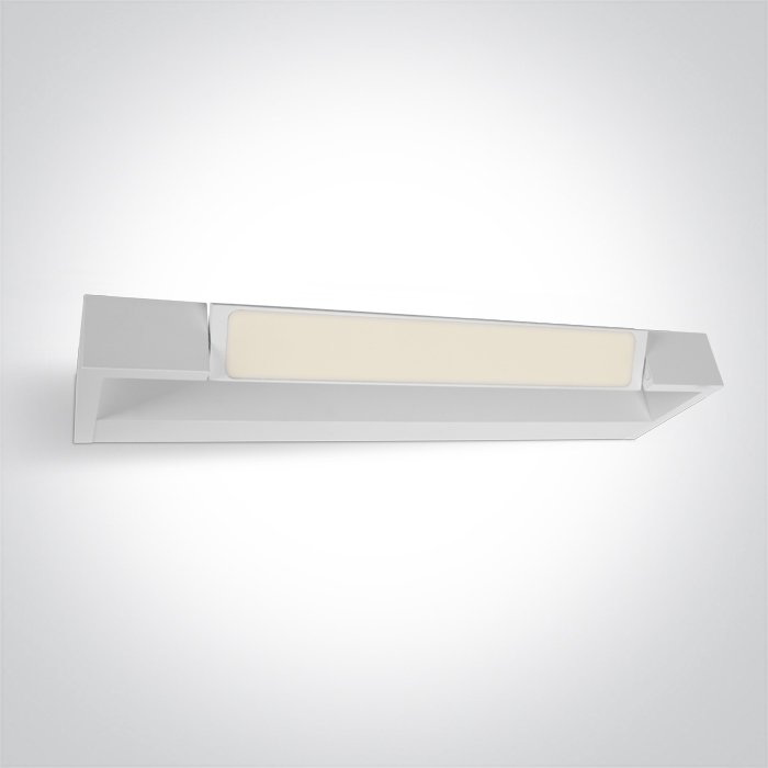 38112C/W/V WHITE BATHROOM / WALL LIGHT 12W CCTV IP44 230V – obrázok 1