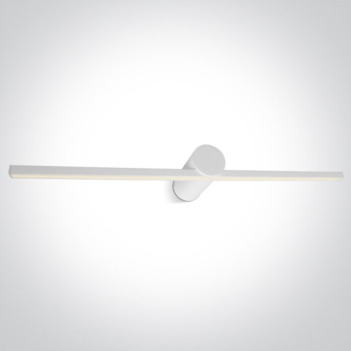 38114N/W/V WHITE BATHROOM / WALL LIGHT 14W CCTV IP44 230V – obrázok 1