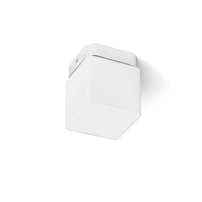 RENDL ESICA SQ stropná chróm 230V LED 6W IP44 3000K – obrázok 1