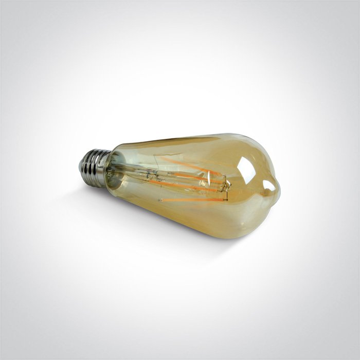 9G04RAD/A/E RETRO LED 7W AMBER E27 230V DIMMABLE – obrázok 1