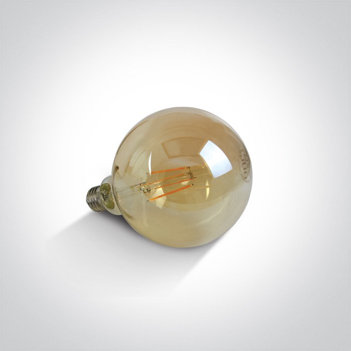 9G06RD/A/E RETRO LED 7W AMBER G125 E27 230V DIMMABLE – obrázok 1