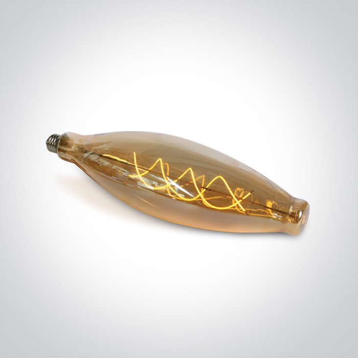 9G08E/A DECORATIVE LED LAMP E27 8w AMBER 230v – obrázok 1