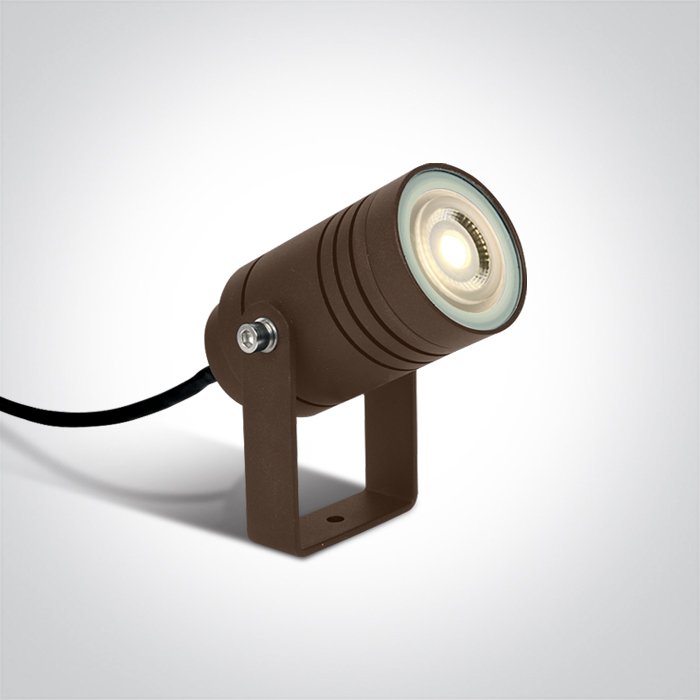67198G/BR BROWN GARDEN SPOT GU10 10W IP65 – obrázok 1