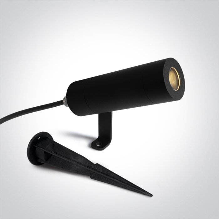 67538B/B/W BLACK GARDEN SPOT 6,5W 700mA WW IP65 DARK LIGHT – obrázok 1