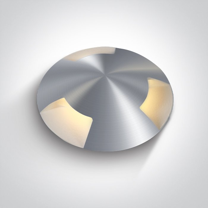 69015C/AL/W ALUMINIUM IP67 INGROUND 3W WW 24VDC – obrázok 1