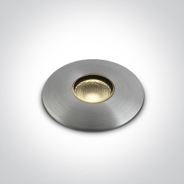 69042/AL/W ALUMINIUM IP67 INGROUND 2W 700mA – obrázok 1