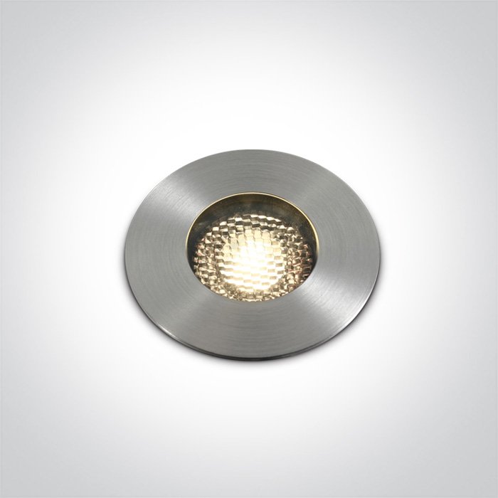 69052A/W ALUMINIUM IP67 INGROUND COB 13W WW 350mA – obrázok 1
