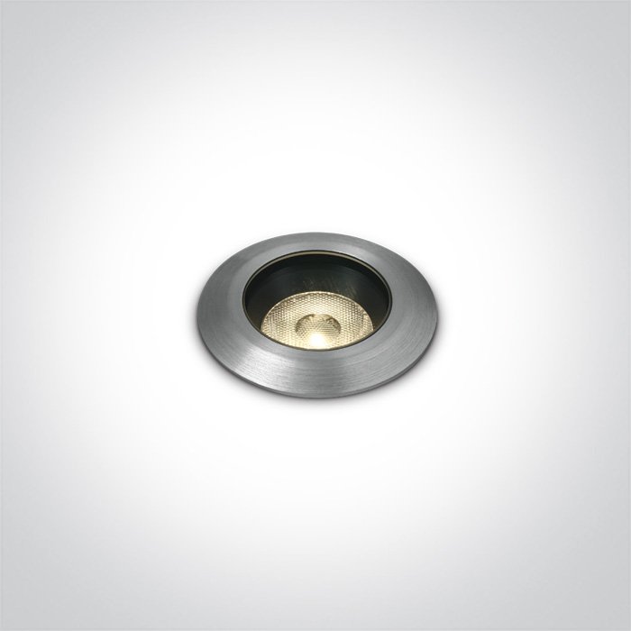 69056A/W ALUMINIUM IP67 INGROUND COB 3W WW 24V DC DIMMABLE DARK LIGHT – obrázok 1