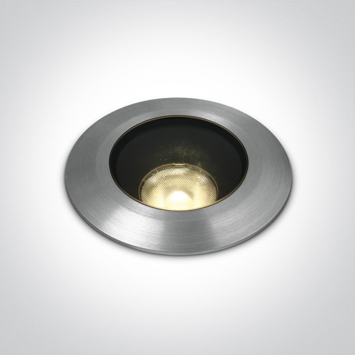 69056C/W ALUMINIUM IP67 INGROUND COB 9W WW 24V DC DIMMABLE DARK LIGHT – obrázok 1