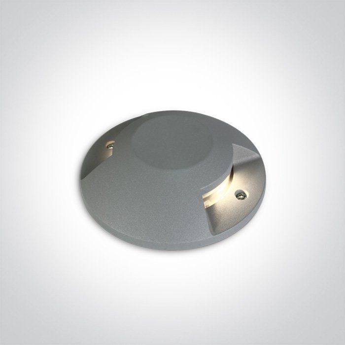 69058B/G/W GREY IP67 SURFACE GROUND WW 2X6W 230V – obrázok 1