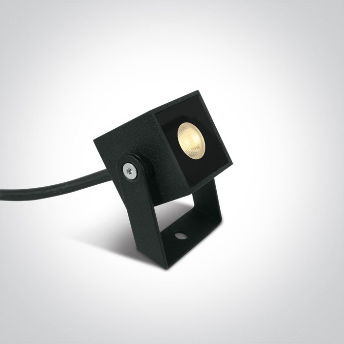 7052B/AN/W ANTHRACITE 1W WW IP65 24V DC – obrázok 1