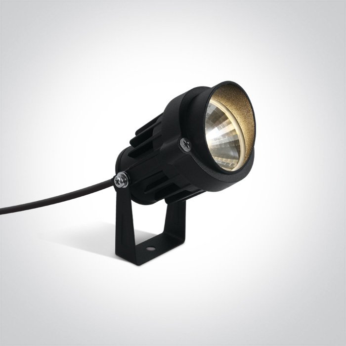 7068/B/W BLACK SPOT 6W WW IP65 SPIKE 230V – obrázok 1