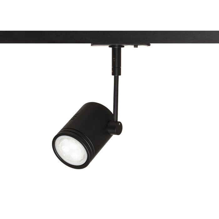 RENDL BEEBA I na jednookr. lištu čierna 230V LED GU10 8W – obrázok 1
