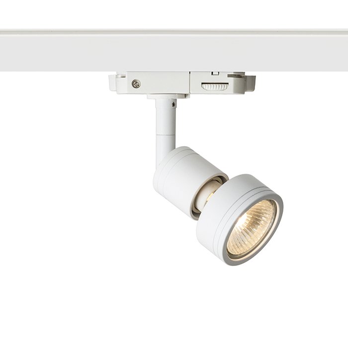 RENDL PURINA na trojokruh. lištu biela 230V LED GU10 8W – obrázok 1