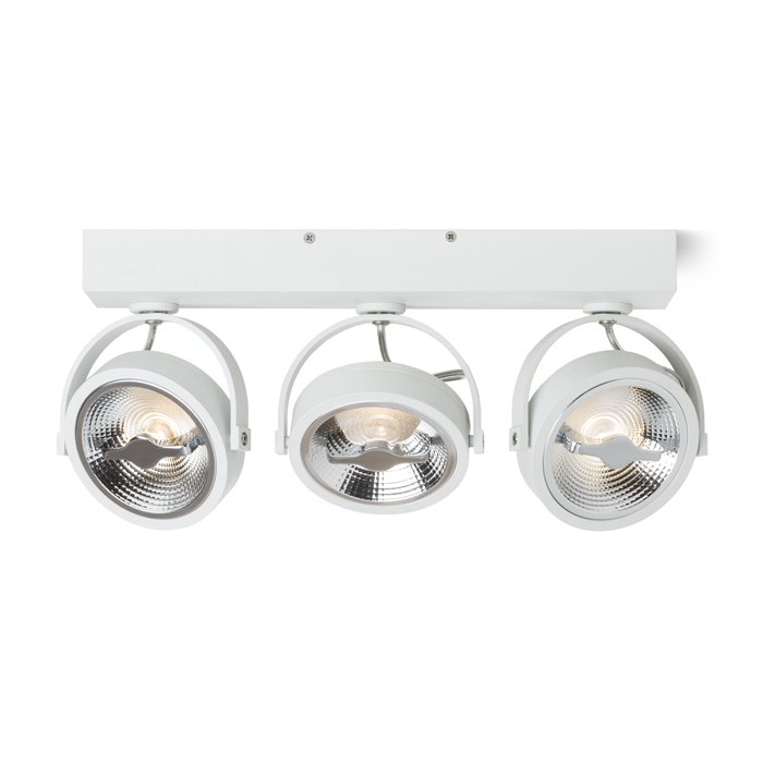RENDL KELLY LED III nástenná biela 230V LED 3x12W 24° 3000K – obrázok 1