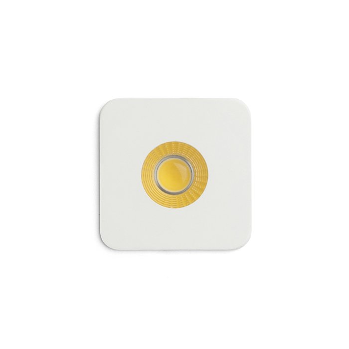 RENDL RIO SQ zápustná biela 230V LED 3W 22° 3000K – obrázok 1