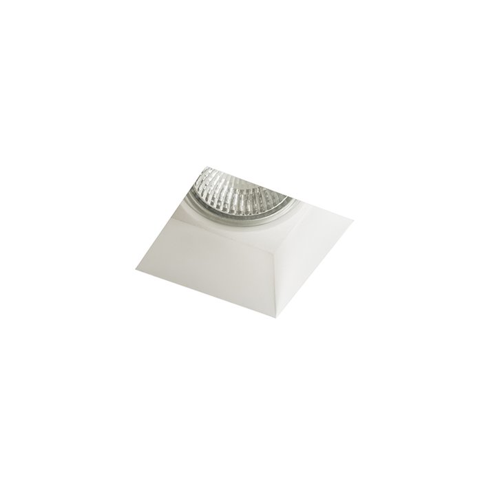 RENDL QUO SQ I zápustná sadrová 230V LED GU10 8W – obrázok 1