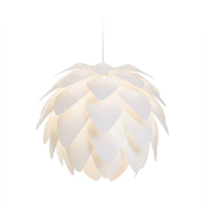 RENDL ENCOMBRE závesná biele PVC 230V LED E27 15W – obrázok 1