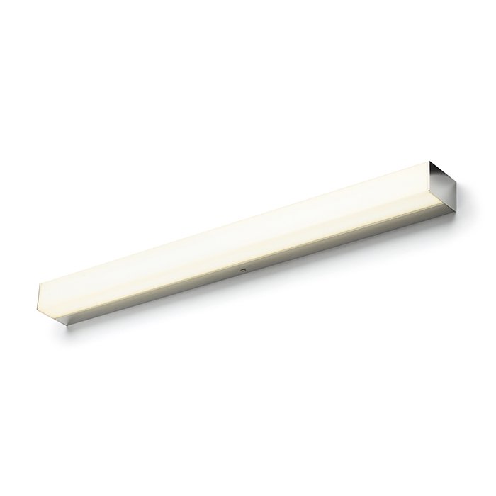 RENDL LEVIA 60 nástenná chróm 230V LED 12W 120° IP44 3000K – obrázok 1