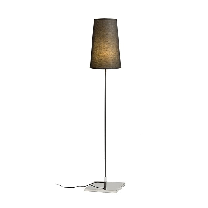 RENDL LULU stojanová čierna chróm 230V LED E27 8W – obrázok 1