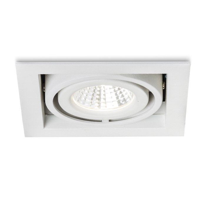 RENDL LEDA zápustná biela 230V/350mA LED 5.4W 25° 3000K – obrázok 1