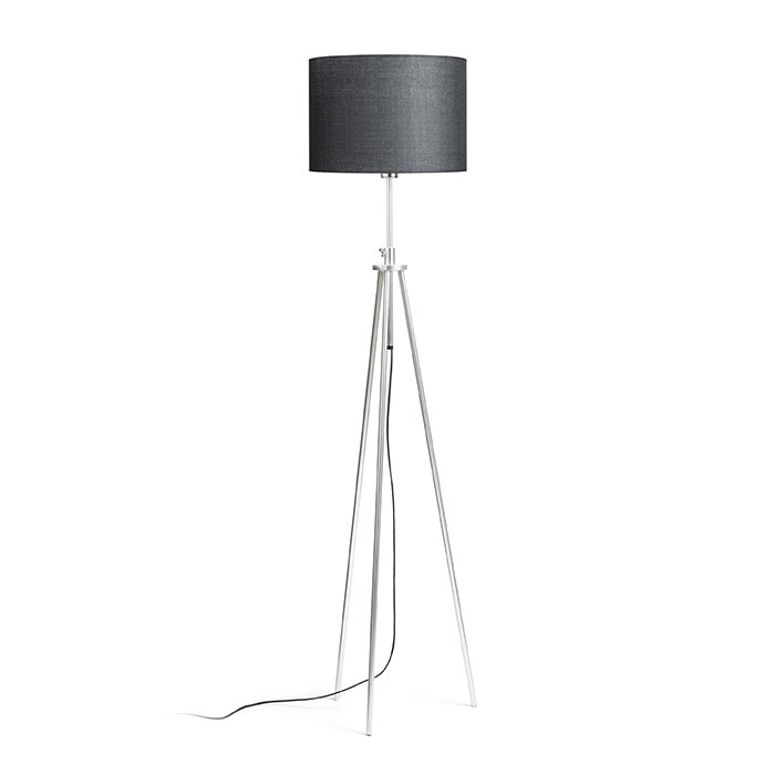 RENDL GARDETTE stojanová čierna hliník 230V LED E27 15W – obrázok 1