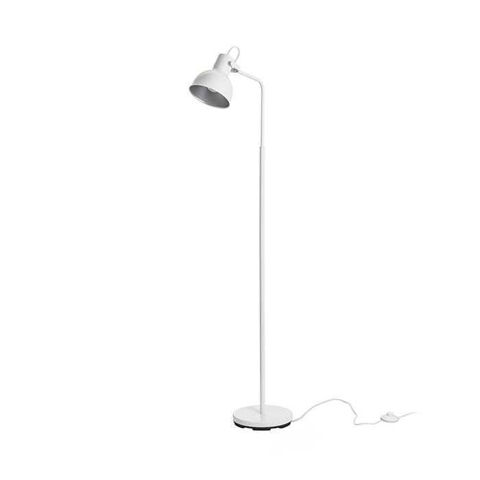 RENDL ROSITA stojanová biela/striebornosivá 230V LED E27 11W – obrázok 1
