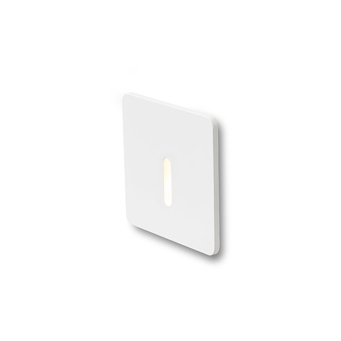 RENDL IRIA SQ zápustná biela 230V LED 3W 10° 3000K – obrázok 1