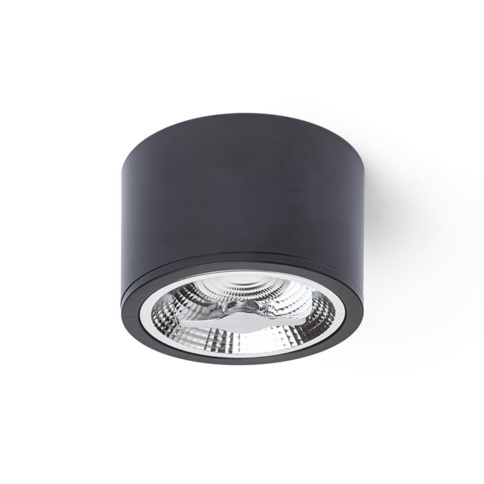 RENDL KELLY LED DIMM stropná čierna 230V LED 15W 45° 3000K – obrázok 1