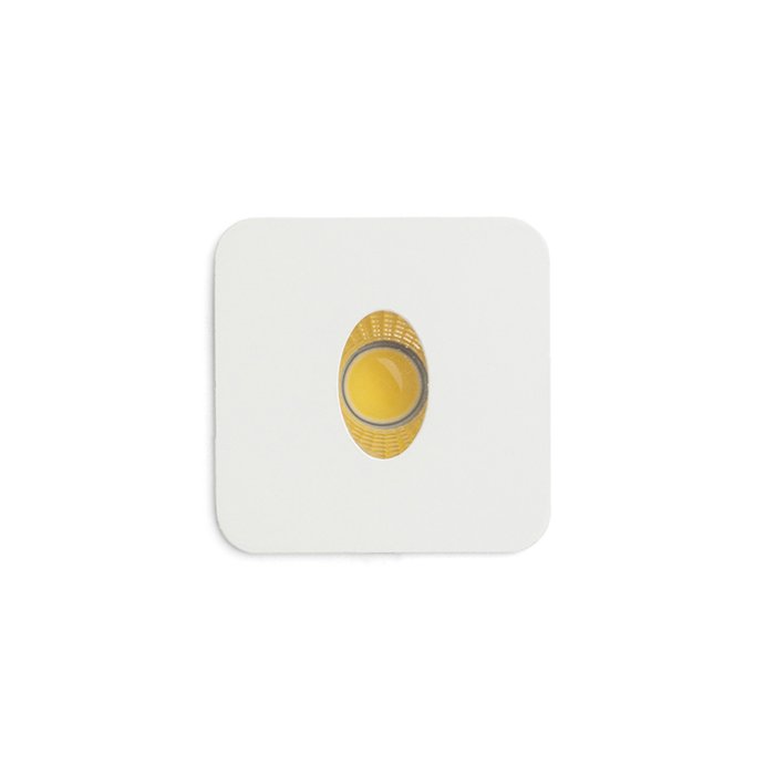 RENDL RIO SQ O zápustná biela 230V LED 3W 22° 3000K – obrázok 1