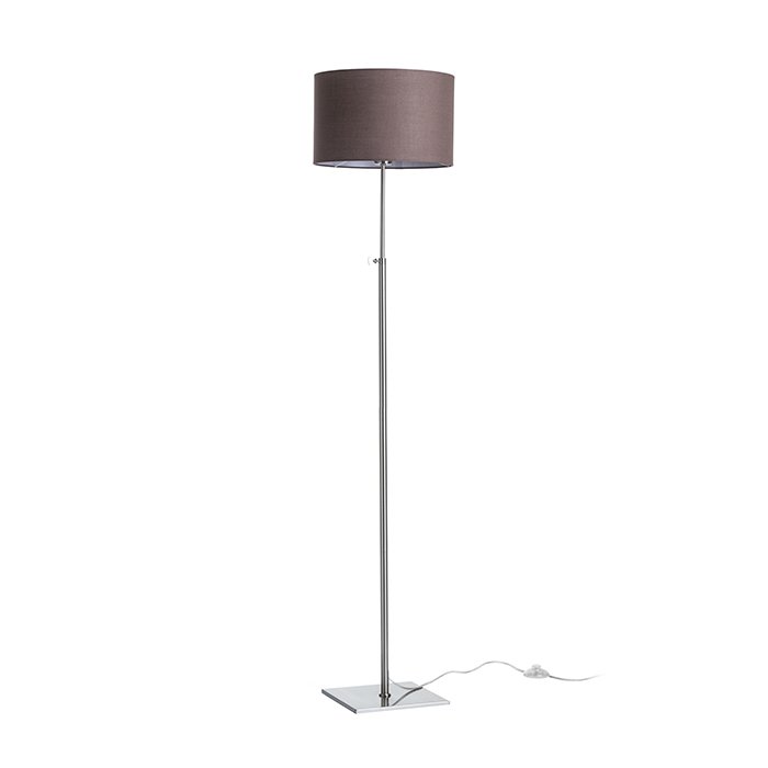 RENDL EDIKA stojanová hnedá matný nikel 230V LED E27 15W – obrázok 1