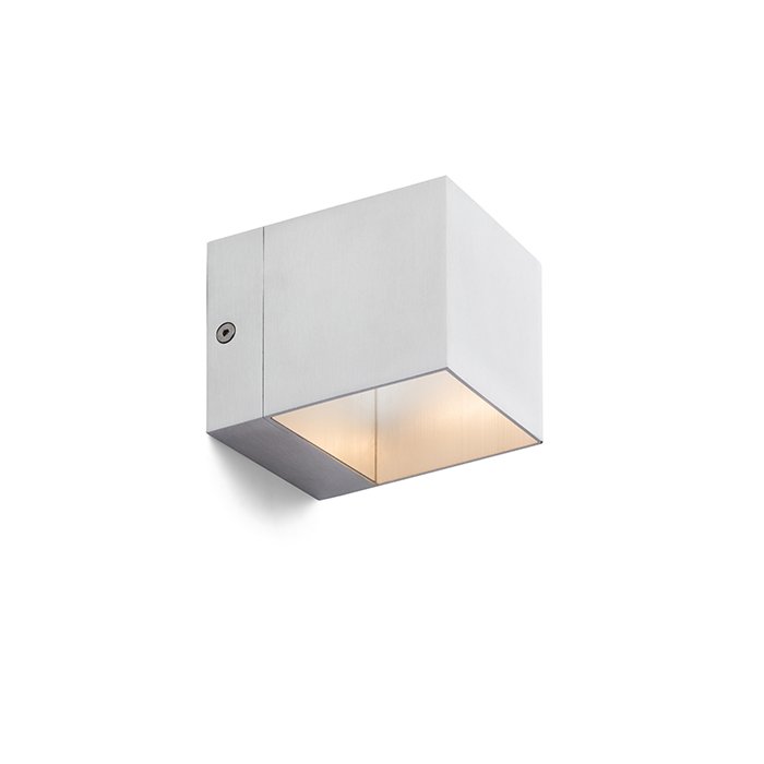 RENDL ESSEX nástenná česaný hliník 230V LED G9 5W – obrázok 1