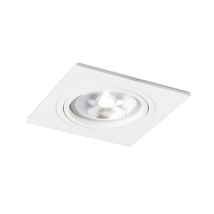 RENDL PASADENA G53 SQ I biela 230V LED G53 15W – obrázok 1