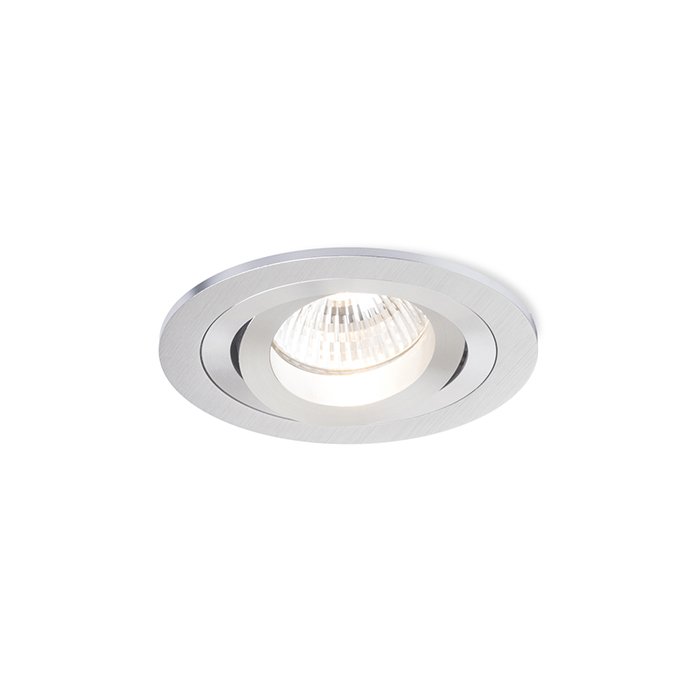 RENDL PASADENA GU10 R zápustná česaný hliník 230V LED GU10 7W – obrázok 1