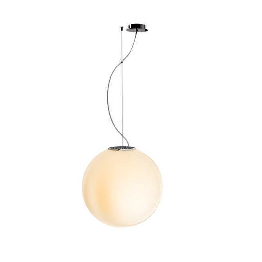 RENDL LUNEA 40 závesná triplex opálové sklo 230V LED E27 15W – obrázok 1