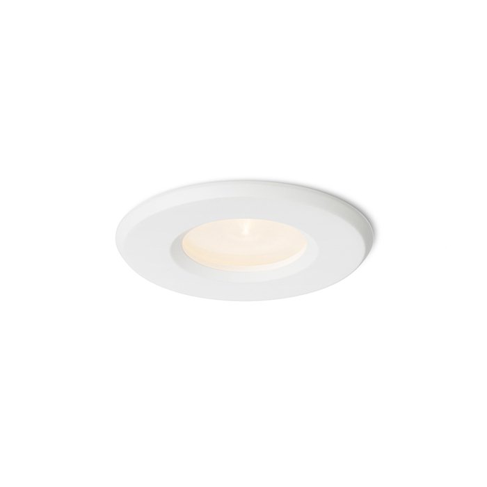 RENDL APRIORI biela satinované sklo 230V GU10 35W IP54 – obrázok 1