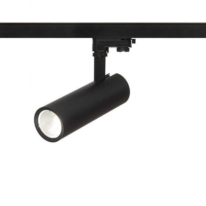 RENDL BAHIA na trojokruh. lištu čierna 230V LED 28W 38° 3000K – obrázok 1