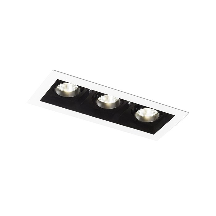 RENDL BONDY III zápustná biela 230V LED 3x7W 24° 3000K – obrázok 1