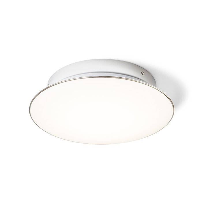 RENDL MARA stropná mliečny akrylát/chróm 230V LED 24W 3000K – obrázok 1