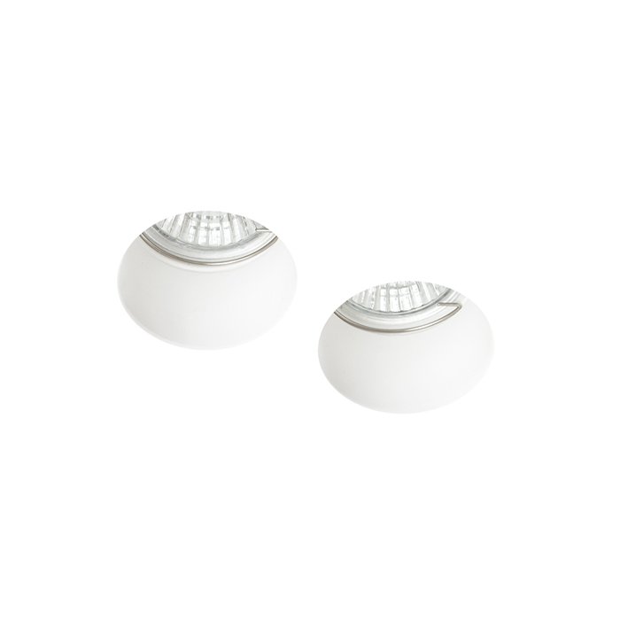 RENDL QUO R II zápustná sadrová 230V LED GU10 2x8W – obrázok 1