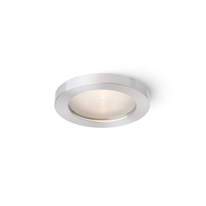 RENDL MAJESTIC česaný hliník 230V GU10 35W IP44 – obrázok 1