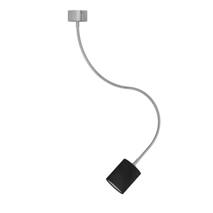 RENDL LOYD LED I stropná čierna matný nikel 230V LED 4.5W 3000K – obrázok 1