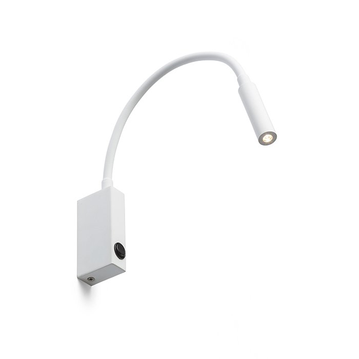 RENDL EKE nástenná biela 230V LED 3W 60° 3000K – obrázok 1
